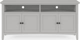 Grace Elephant Grey Entertainment Console 64W - Ornate Home