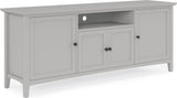 Grace Elephant Grey Entertainment Console 74W - Ornate Home