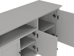 Grace Elephant Grey Entertainment Console 74W - Ornate Home