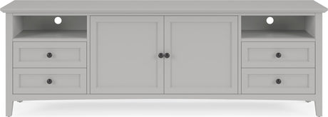Grace Elephant Grey Entertainment Console 84W - Ornate Home