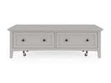 Grace Elephant Grey Rectangle Coffee Table - Ornate Home
