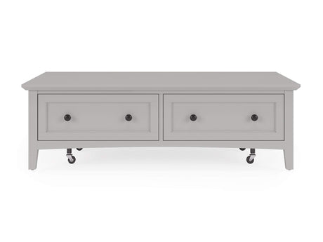 Grace Elephant Grey Rectangle Coffee Table - Ornate Home