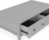 Grace Elephant Grey Rectangle Coffee Table - Ornate Home