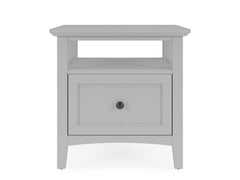 Grace Elephant Grey Square End Table - Ornate Home