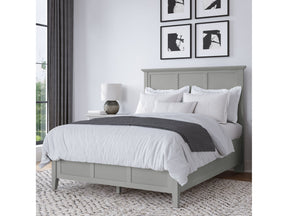 Grace Elephant Grey Twin Panel Bed - Ornate Home