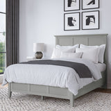 Grace Elephant Grey Twin Panel Bed - Ornate Home