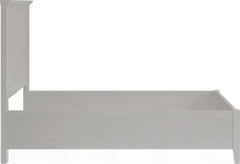 Grace Elephant Grey Twin Panel Bed - Ornate Home