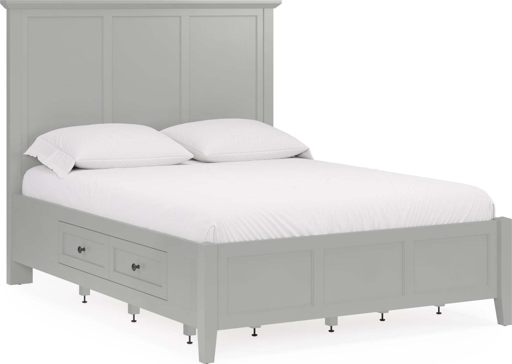 Grace Elephant Grey Twin Storage Bed - Ornate Home