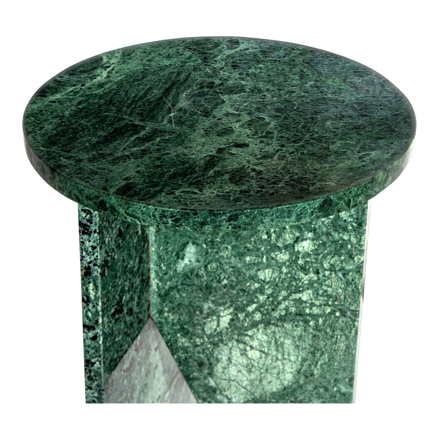 Grace Green Marble Accent Table - Ornate Home