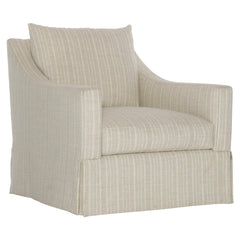 Grace Ivory/Beige Swivel Chair - Ornate Home