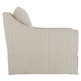 Grace Ivory/Beige Swivel Chair - Ornate Home