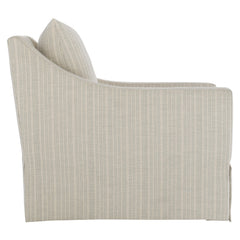 Grace Ivory/Beige Swivel Chair - Ornate Home