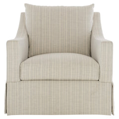 Grace Ivory/Beige Swivel Chair - Ornate Home