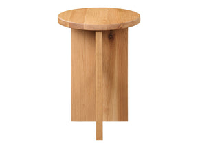 Grace Natural Oak Accent Table - Ornate Home