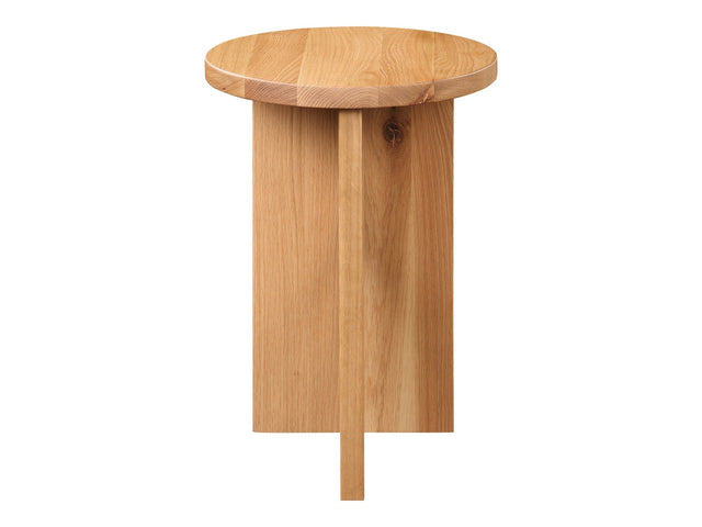 Grace Natural Oak Accent Table - Ornate Home