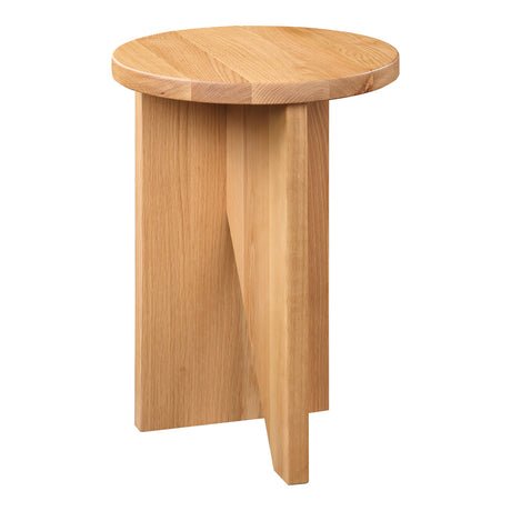 Grace Natural Oak Accent Table - Ornate Home