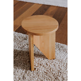 Grace Natural Oak Accent Table - Ornate Home