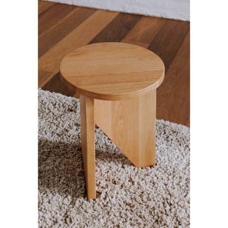 Grace Natural Oak Accent Table - Ornate Home