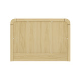 Grace Nightstand in Natural Oak and Gold (set of 2) - Ornate Home