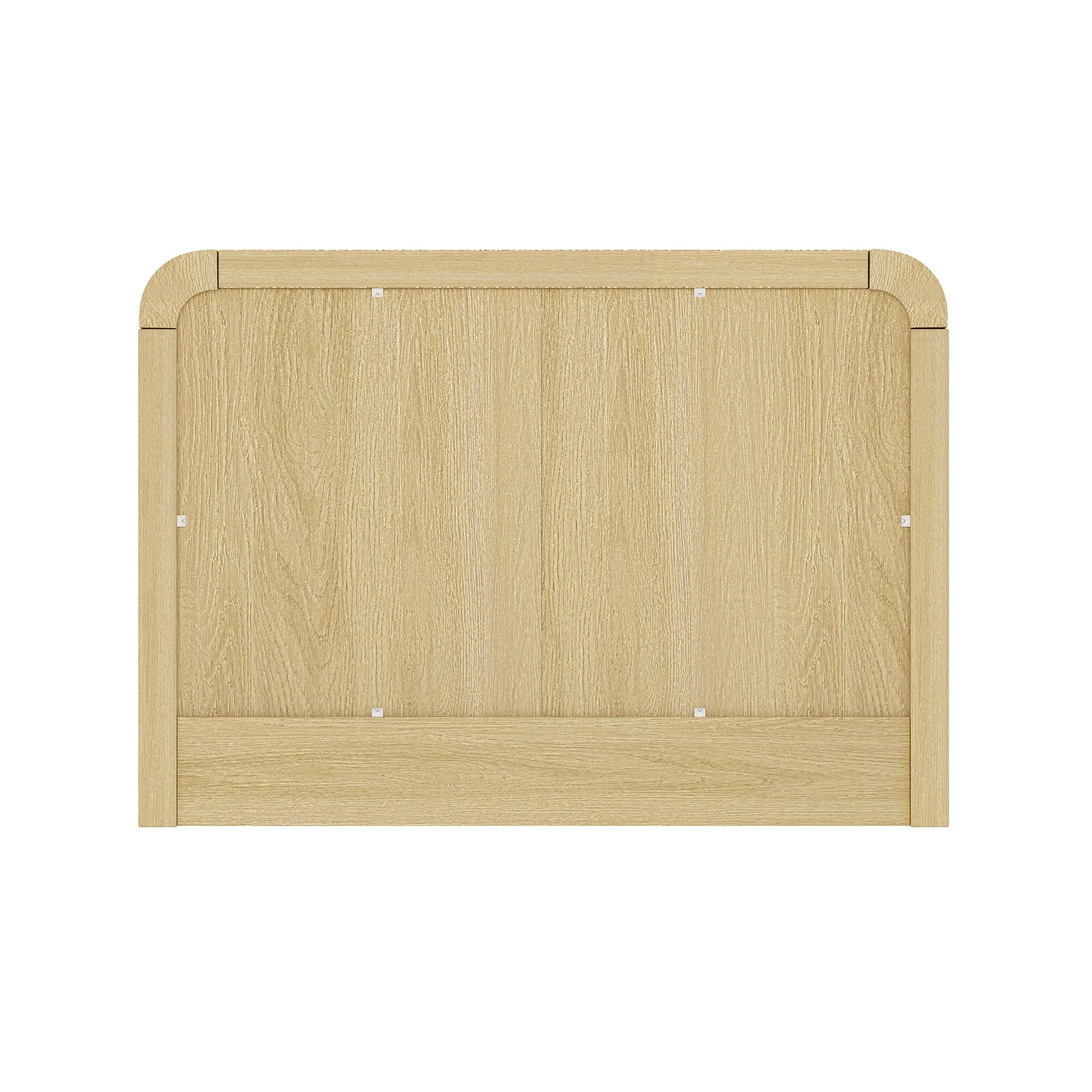 Grace Nightstand in Natural Oak and Gold (set of 2) - Ornate Home