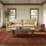 Grace Orange Levante Marble Accent Table - Ornate Home