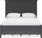 Grace Raven Black Twin Four Drawer Platform Storage Bed - Ornate Home