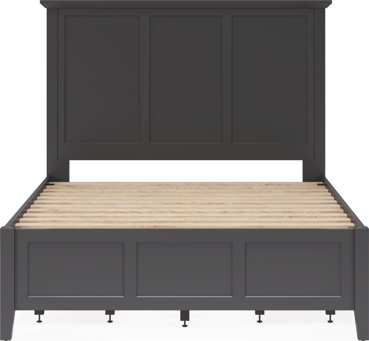 Grace Raven Black Twin Four Drawer Platform Storage Bed - Ornate Home