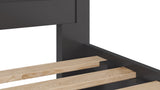 Grace Raven Black Twin Four Drawer Platform Storage Bed - Ornate Home