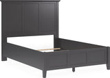 Grace Raven Black Twin Three Panel Bed - Ornate Home