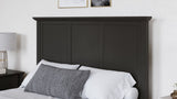 Grace Raven Black Twin Three Panel Bed - Ornate Home