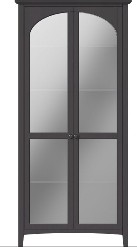 Grace Raven Display Cabinet - Ornate Home