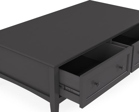 Grace Raven Rectangle Coffee Table - Ornate Home