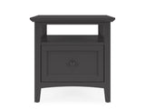 Grace Raven Square End Table - Ornate Home