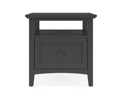 Grace Raven Square End Table - Ornate Home