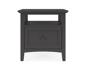 Grace Raven Square End Table - Ornate Home