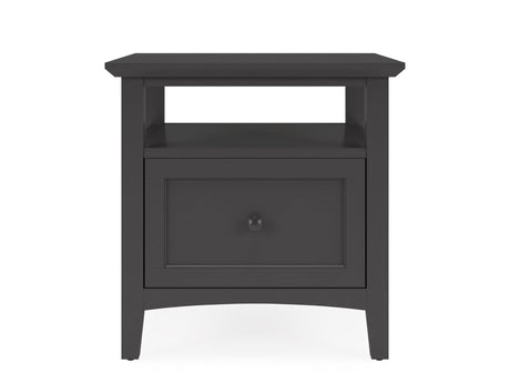 Grace Raven Square End Table - Ornate Home