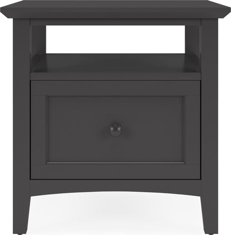 Grace Raven Square End Table - Ornate Home