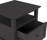 Grace Raven Square End Table - Ornate Home