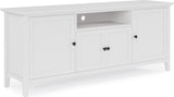 Grace Snowfall Entertainment Console 74W - Ornate Home