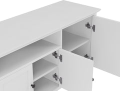 Grace Snowfall Entertainment Console 74W - Ornate Home