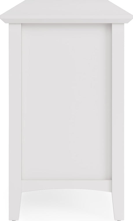 Grace Snowfall Entertainment Console 74W - Ornate Home