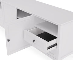 Grace Snowfall Entertainment Console 84W - Ornate Home