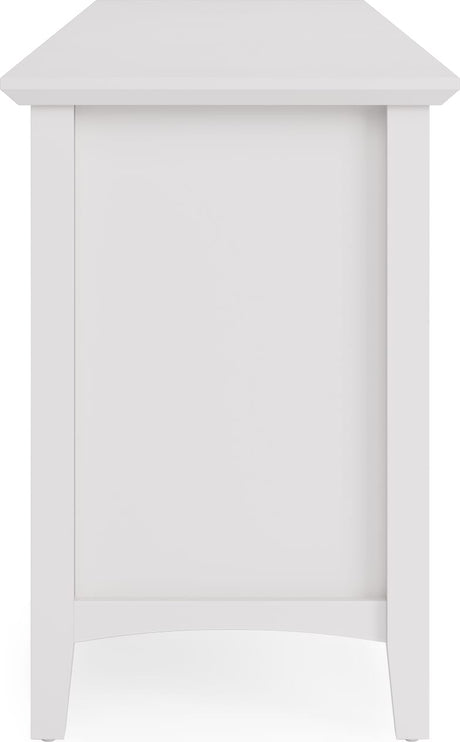 Grace Snowfall Entertainment Console 84W - Ornate Home