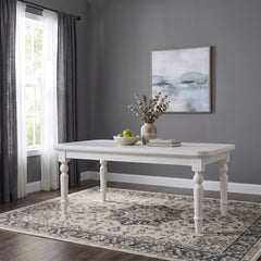 Grace Snowfall Oval Dining Table - Ornate Home