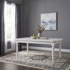 Grace Snowfall Oval Dining Table - Ornate Home
