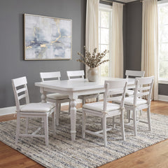 Grace Snowfall Oval Dining Table - Ornate Home