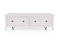 Grace Snowfall Rectangle Coffee Table - Ornate Home