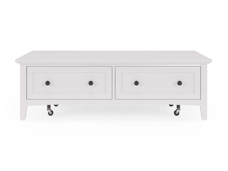 Grace Snowfall Rectangle Coffee Table - Ornate Home