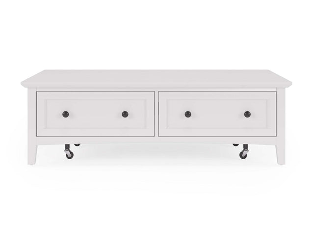 Grace Snowfall Rectangle Coffee Table - Ornate Home