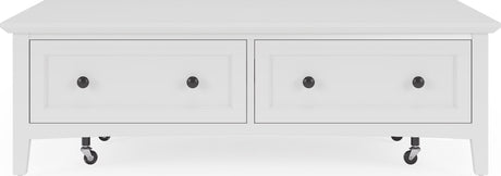 Grace Snowfall Rectangle Coffee Table - Ornate Home